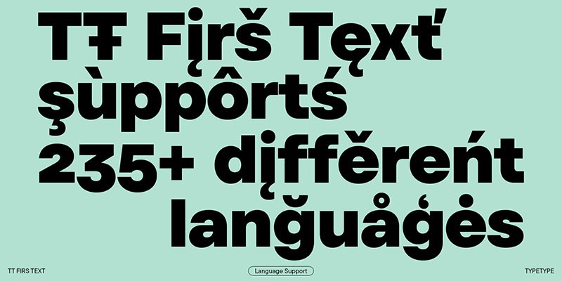 TT Firs Text现代感英文字体完整版 设计素材 第6张