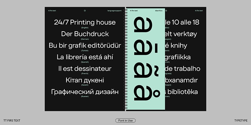TT Firs Text现代感英文字体完整版 设计素材 第13张