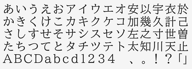 2022年上半年11款可商用日文字体合集 设计素材 第12张