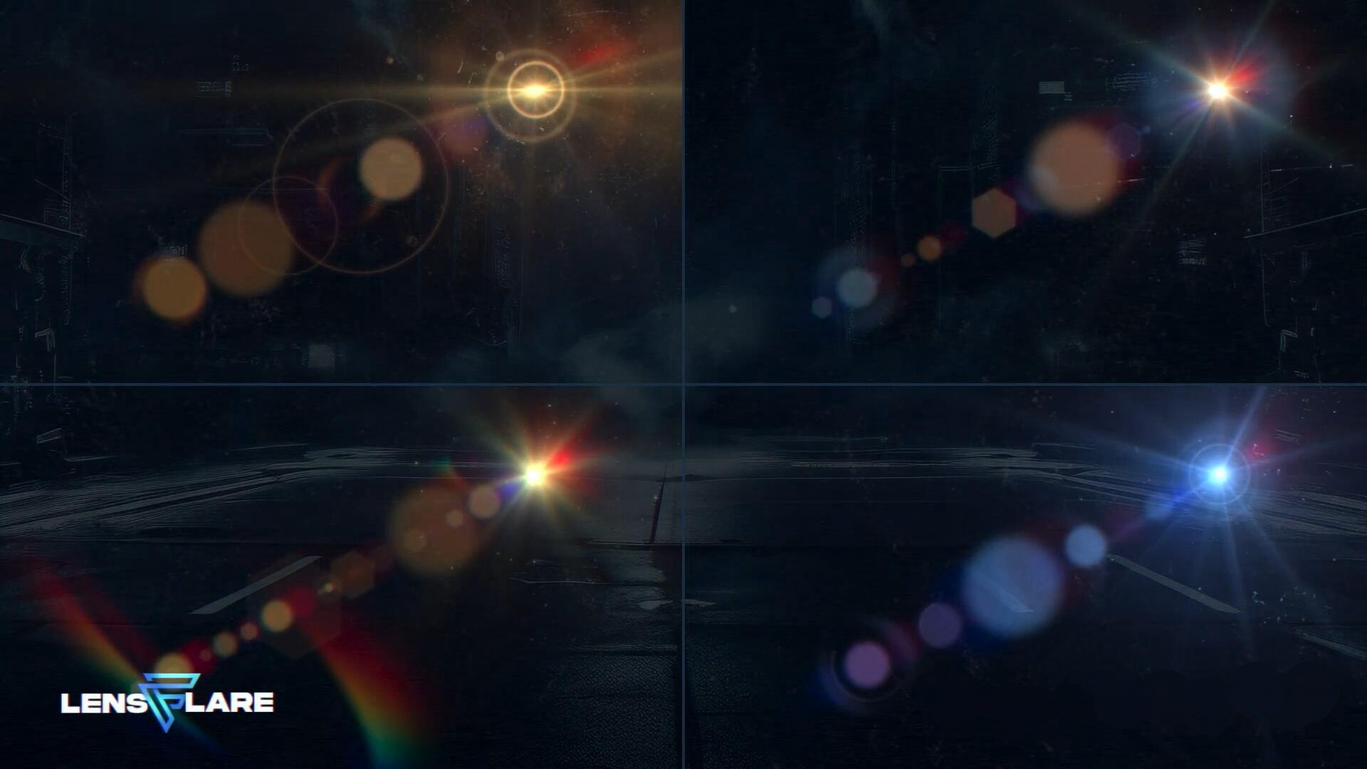 FCPX插件：100组镜头耀斑光晕光效动画预设 Lens Flare . 第7张
