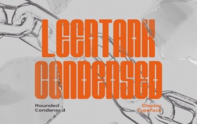 Leentank Condensed 现代时尚英文字体