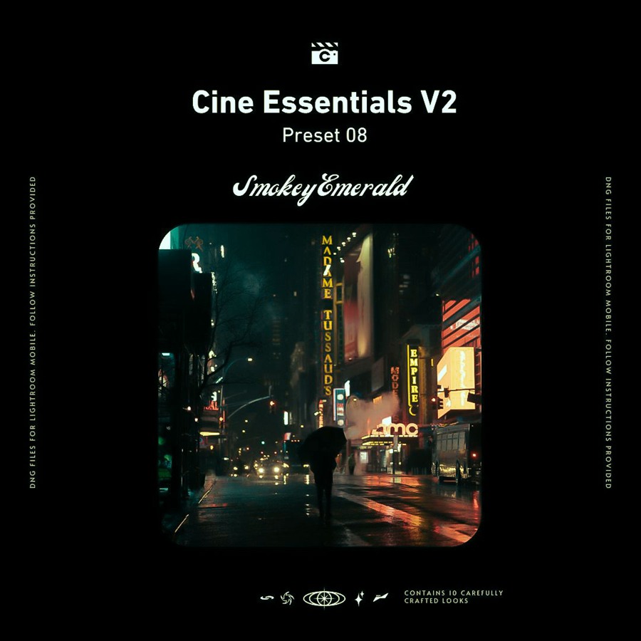 夜景氛围雾霾哥谭末日电影级夜间摄影LR调色预设 Cine Essentials V2 Lightroom Presets 插件预设 第5张