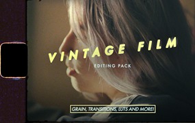 45种超级8mm复古柯达电影胶片颗粒扫描工具包视频素材 Austin Makes Films Vintage Film Editing Pack