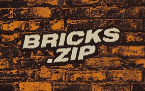 多种城市风格砖头砖墙背景PNG纹理贴图素材包 Bricks Blkmarket