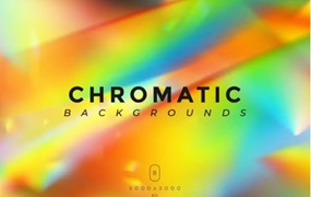 五彩缤纷彩色活力背景图片素材 Chromatic Backgrounds