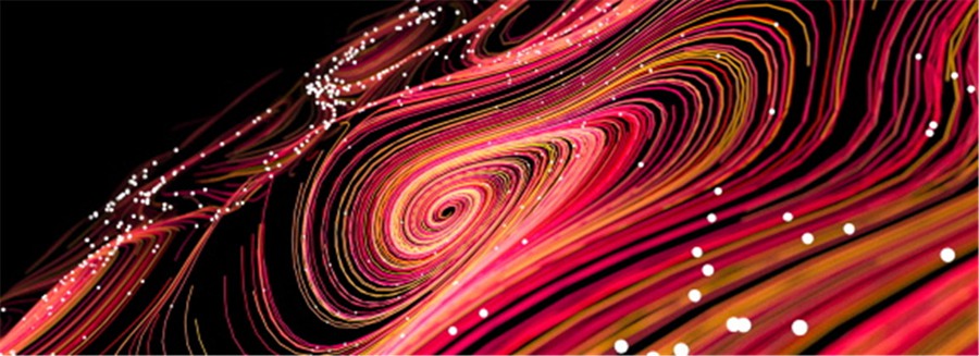 13款抽象炫酷未来宇宙星球波浪曲线背景图片PS素材 Line Universe Background . 第4张