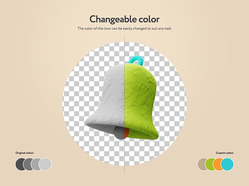 30个可爱黏土风购物促销3D图标， Blend PNG格式 APP UI 第4张