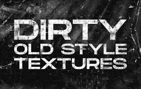 29个极简主义灰尘旧式颗粒肮脏纹理 Visual Fear Dirty old style textures