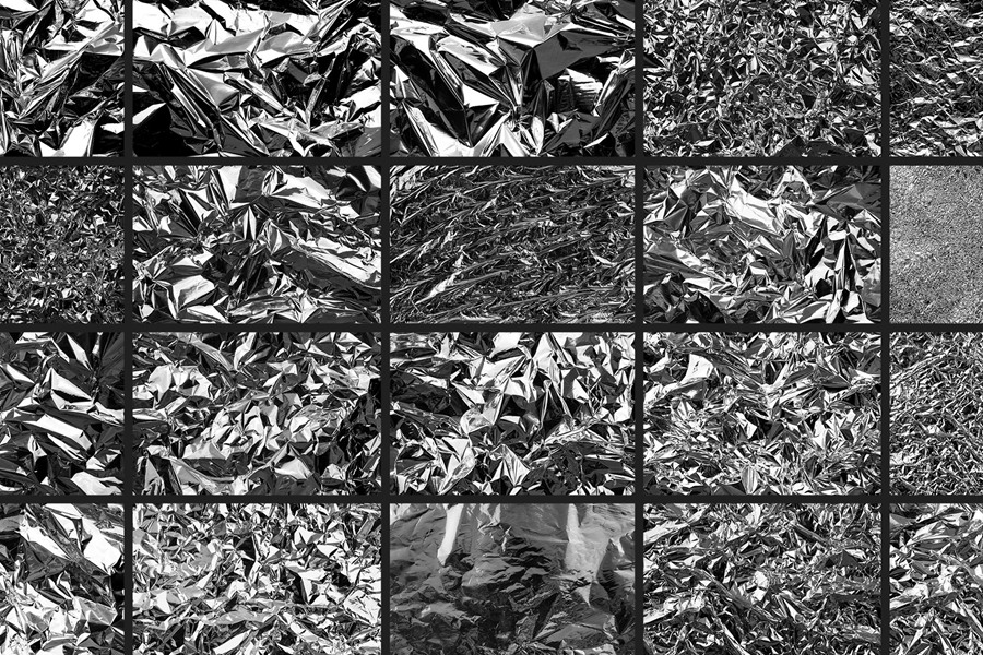 20款抽象豪华皱纹锡箔纸纹理 Freeject Foil Texture Background V2 图标素材 第3张