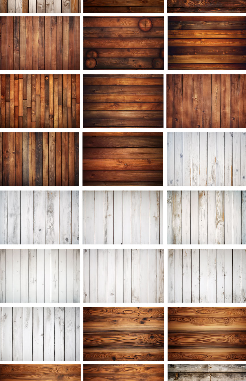 背景素材-100款木材木地板纹理背景设计素材 APP UI 第4张
