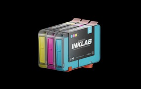 一键式完全可定制墨迹颜色打印效果PS插件 Blkmarket INKLAB XL + Presets v1.0.3