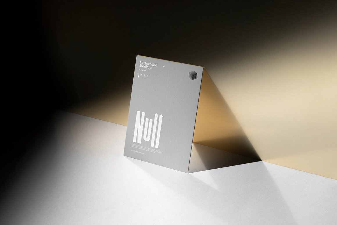 Null Branding Mockups Kit 20款极简iPad海报包装手提袋胶带名片记事本VI设计作品贴图PSD样机 . 第10张