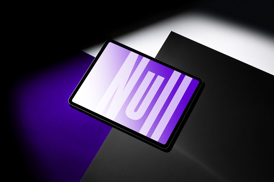 Null Branding Mockups Kit 20款极简iPad海报包装手提袋胶带名片记事本VI设计作品贴图PSD样机 . 第16张