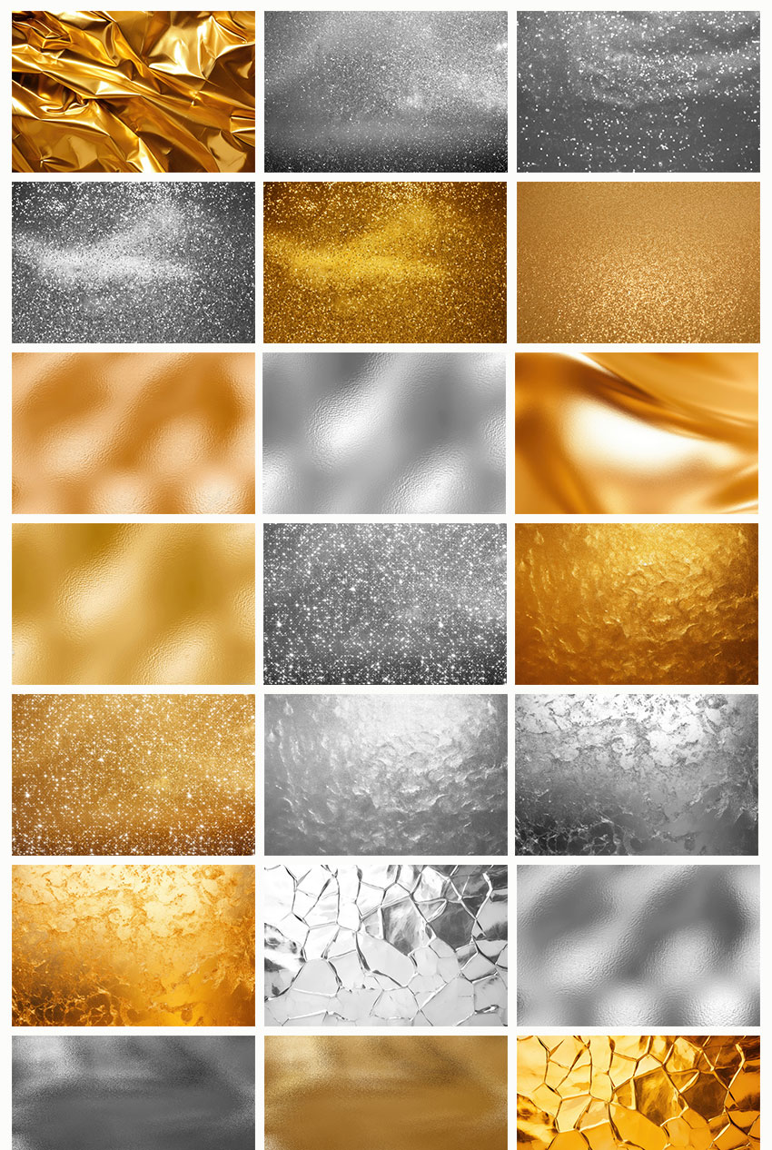 背景素材-60款金色鎏金银箔闪光纹理背景设计素材 APP UI 第11张