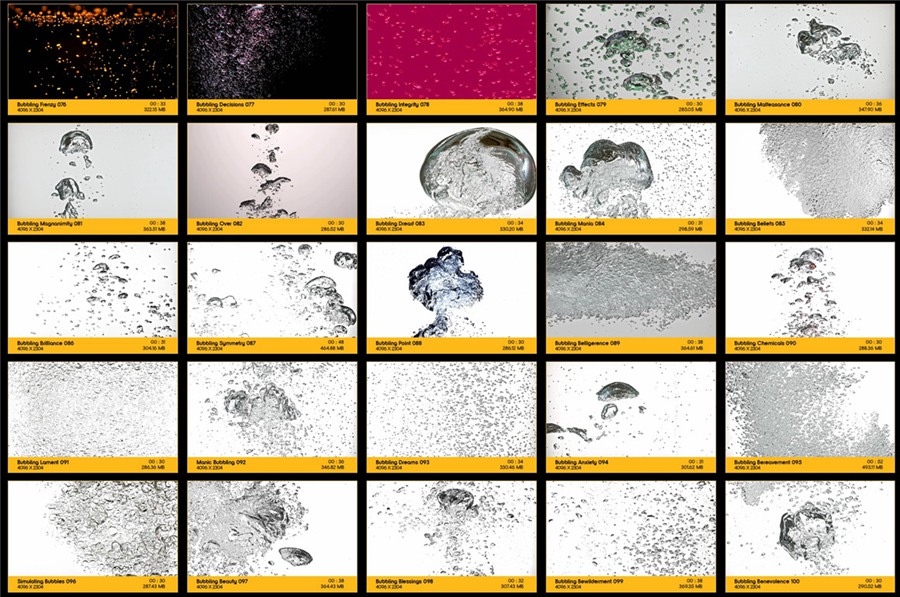 视频素材：130种液态水花水泡气泡动画特效4K视频素材 BBV38 Liquid Bubbles . 第5张