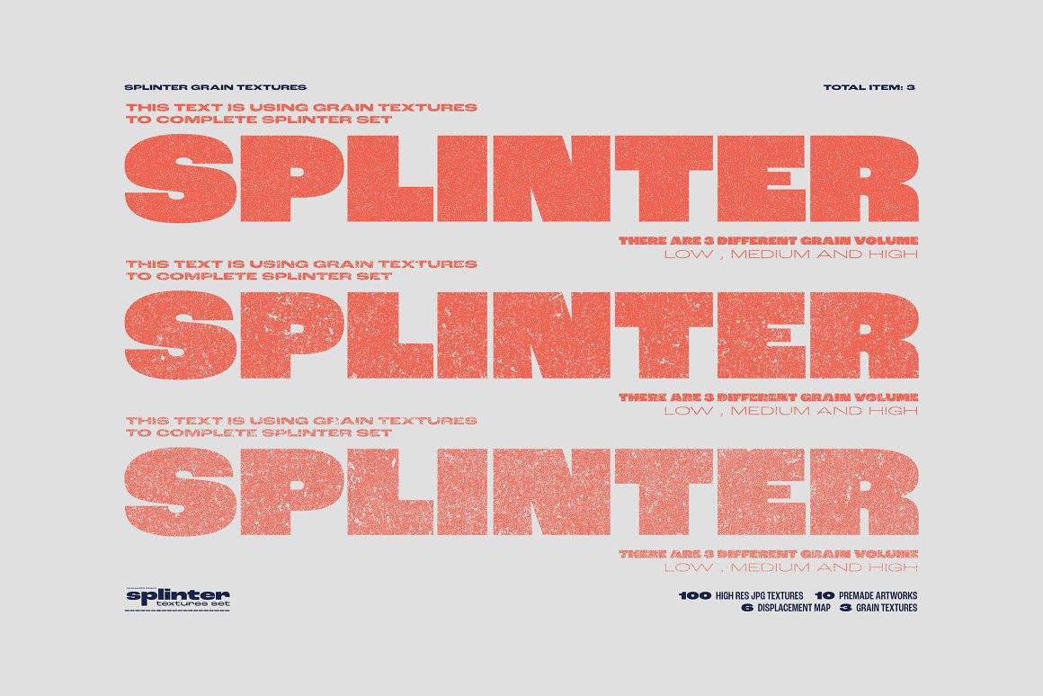 100+高分辨率破碎碎片艺术置换贴图JPG纹理排版背景包 Splinter by nicholasasmita 图片素材 第13张