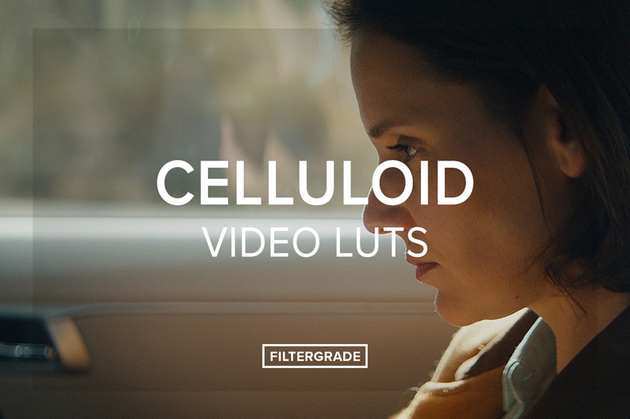 12种独特经典胶片仿真LUTS调色预设包 Filter Grade Celluloid Video LUTs 插件预设 第1张