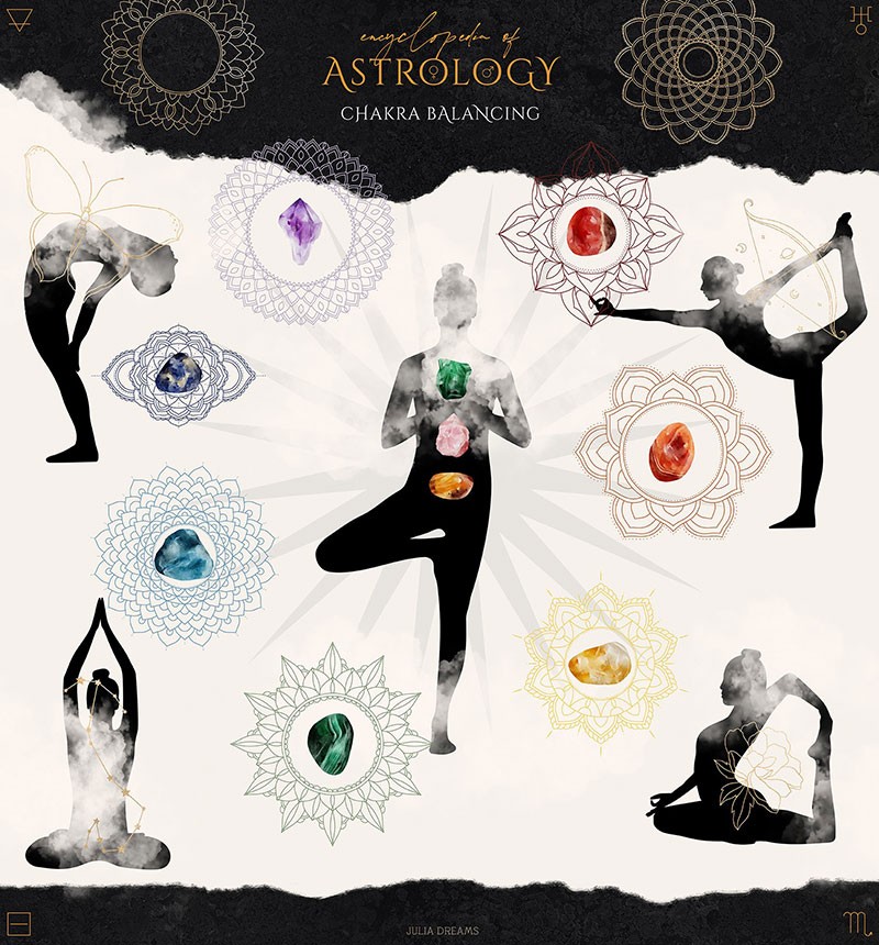 200+占星术的百科全书矢量素材，AI PNG格式 图片素材 第10张