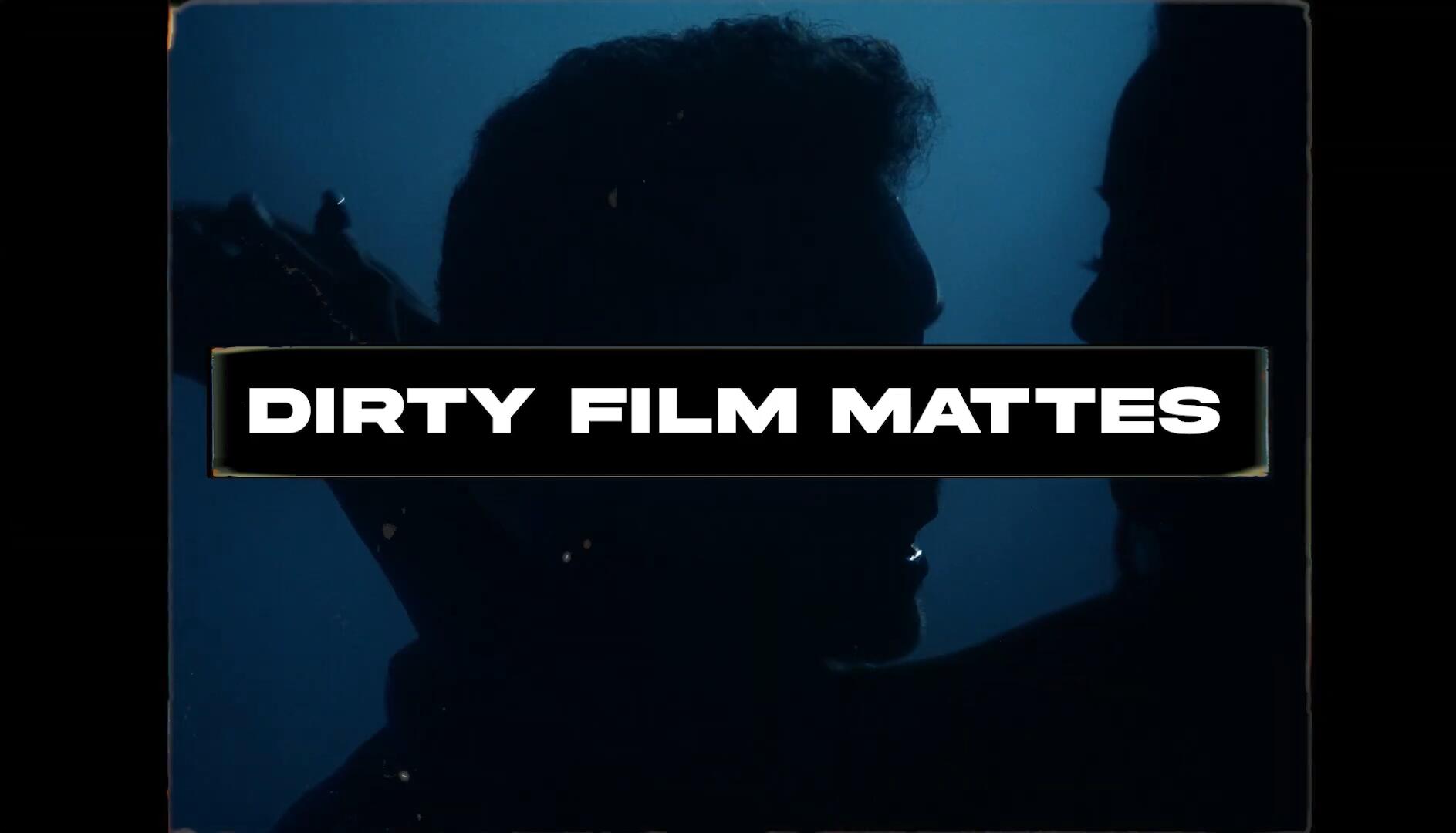 Tropic Colour – DTirty Film Mattes 复古做旧薄膜哑光脏35mm胶片粗糙边缘遮罩边框横屏/竖屏叠加视频+PNG素材 . 第5张