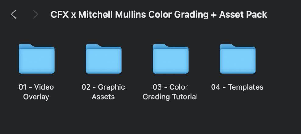 好莱坞电影大片风格颜色分级调色素材 + 视频素材资产包 CFX X MITCHELL MULLINS 影视音频 第3张