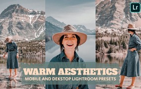 7款温暖美学人像旅拍自然风光摄影后期调色Lightroom预设