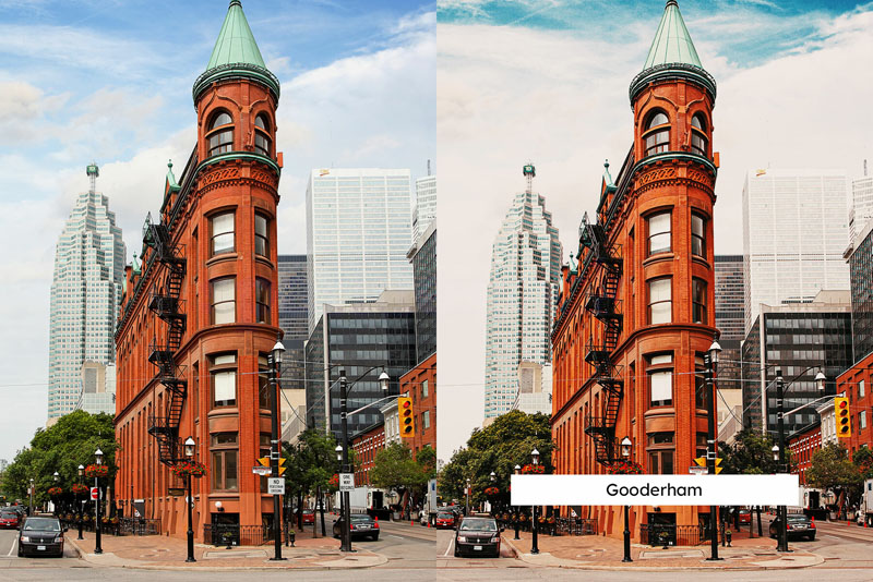 多伦多城市建筑街拍摄影后期Lightroom预设及电影调色LUT预设 插件预设 第5张