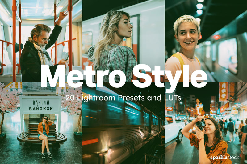 20款城市摄影地铁风光摄影后期Lightroom预设LUT预设 插件预设 第1张