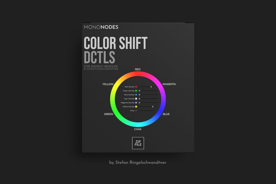 MonoNodes – Color Shift v2 达芬奇电影感色彩偏移DCTL调色插件 – DaVinci Resolve DCTLS 插件预设 第1张