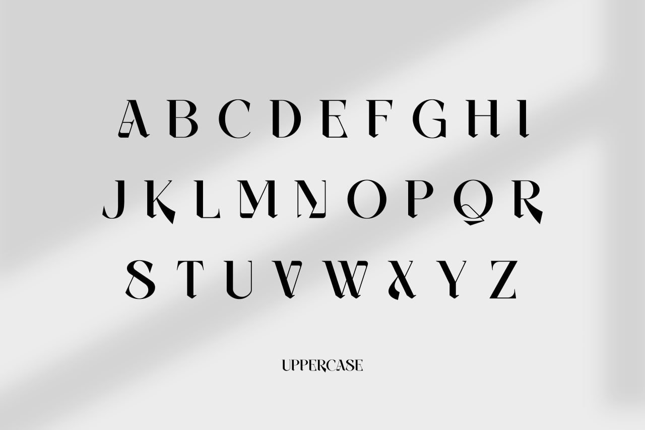 Dalfitra现代英文衬线字体， 免费可商用 设计素材 第2张