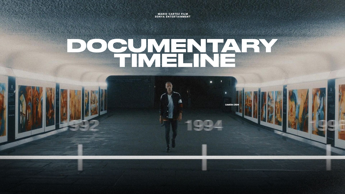FCPX插件：真实电影纪录片短片Vlog时间轴时间线视觉效果插件 Documentary Timeline . 第1张