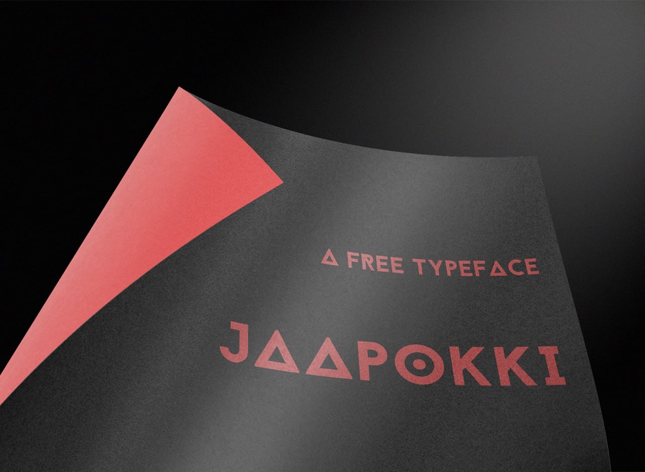 Jaapokki现代感英文字体，免费可商用 设计素材 第1张