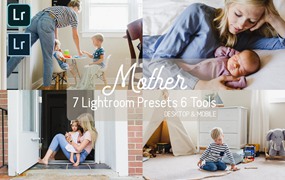 7款室内家庭人物摄影Lightroom预设