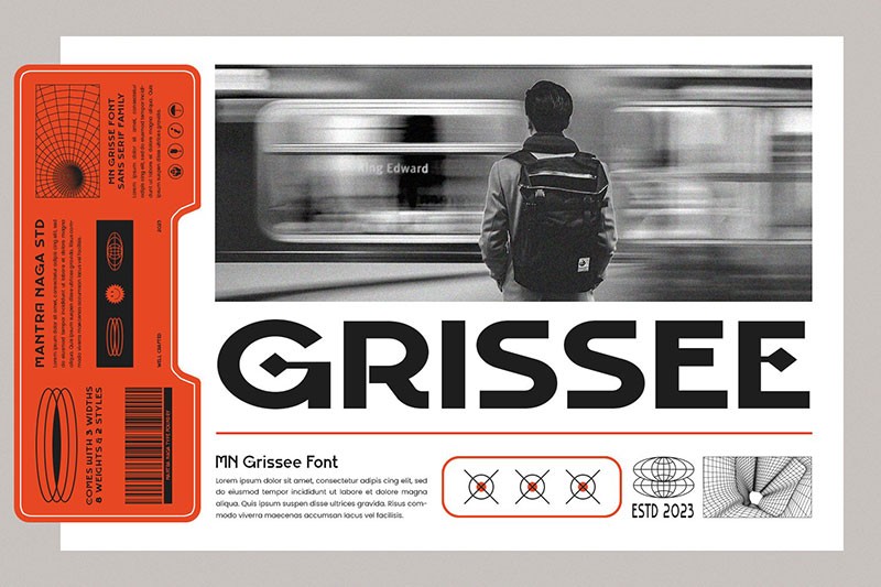 MN Grissee无衬线英文字体完整版 设计素材 第16张