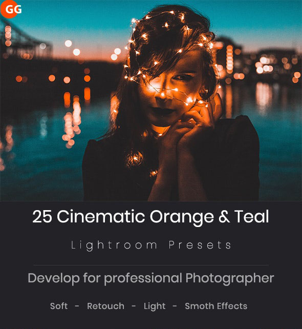 25款好莱坞橙色和青色电影色调Lightroom预设 插件预设 第1张