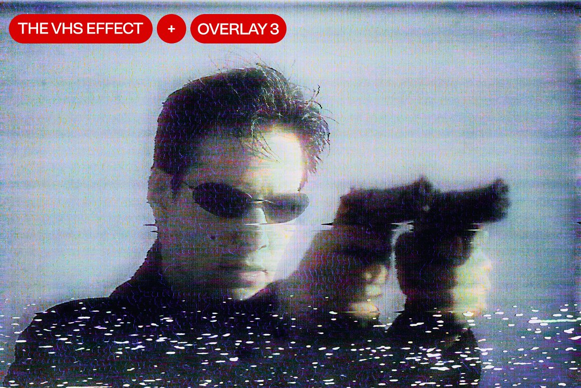 90 年代VHS照片效果PSD样机模板 样机素材 第7张