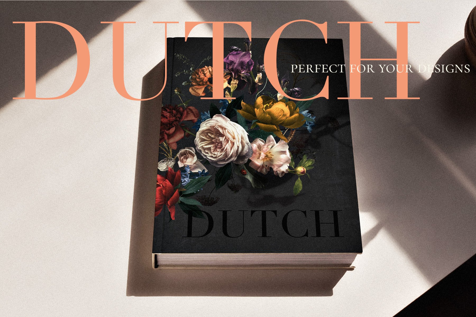 宫廷风复古艺术花卉手工剪纸PNG剪贴画 Vintage Floral Clip Art – Dutch 图片素材 第6张
