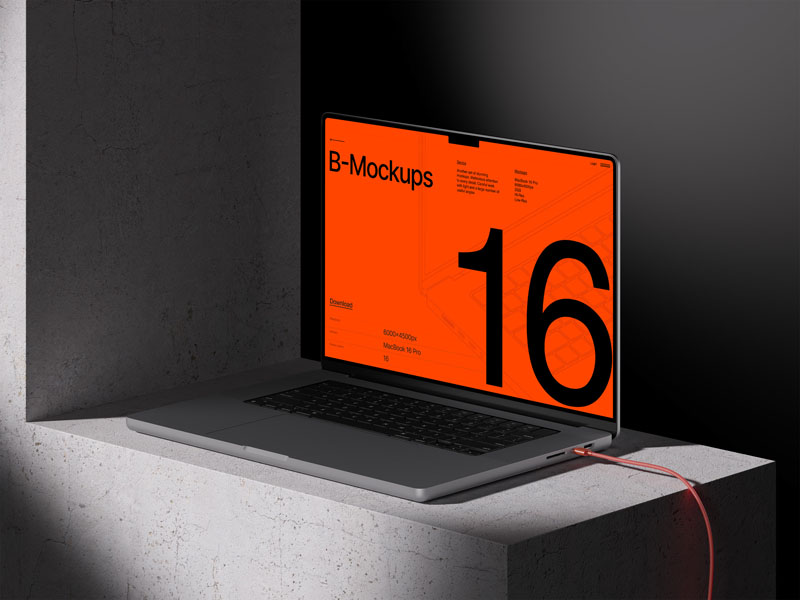 16款MacBook笔记本电脑场景展示PSD贴图样机模板 样机素材 第13张