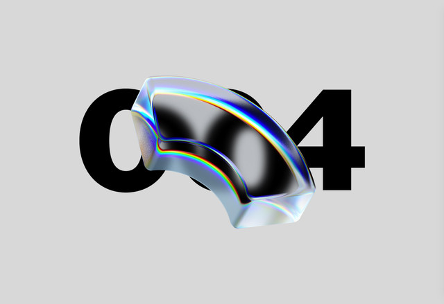 12个全息抽象霓虹反光色棱镜透明玻璃质感符号叠加层PSD样机模板 样机素材 第11张
