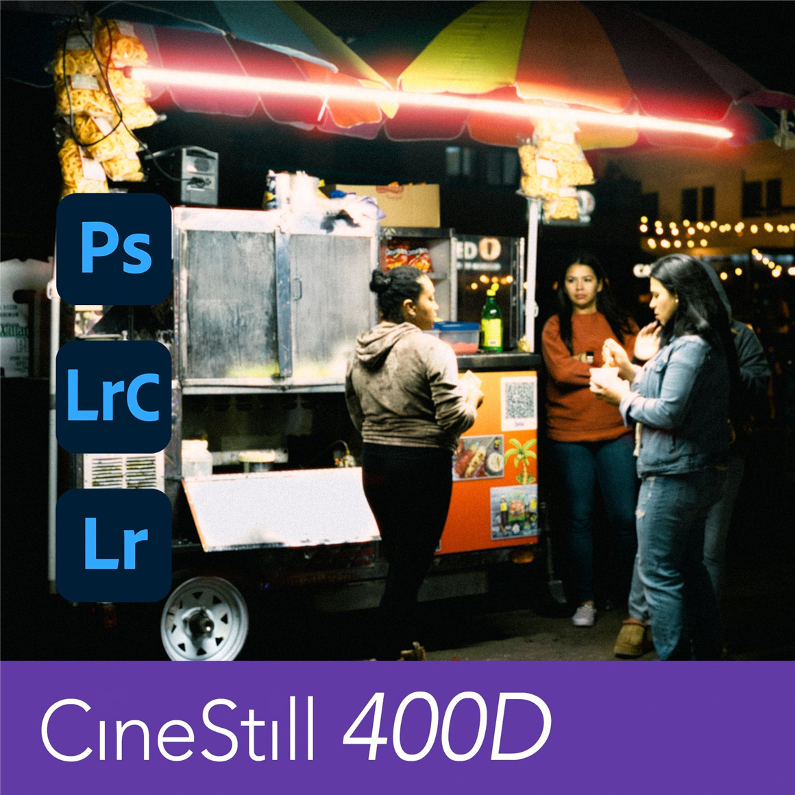 复古柯达CineStill 400D胶片电影仿真模拟LR预设 CineStill 400D Film Emulation Lightroom Preset 插件预设 第2张