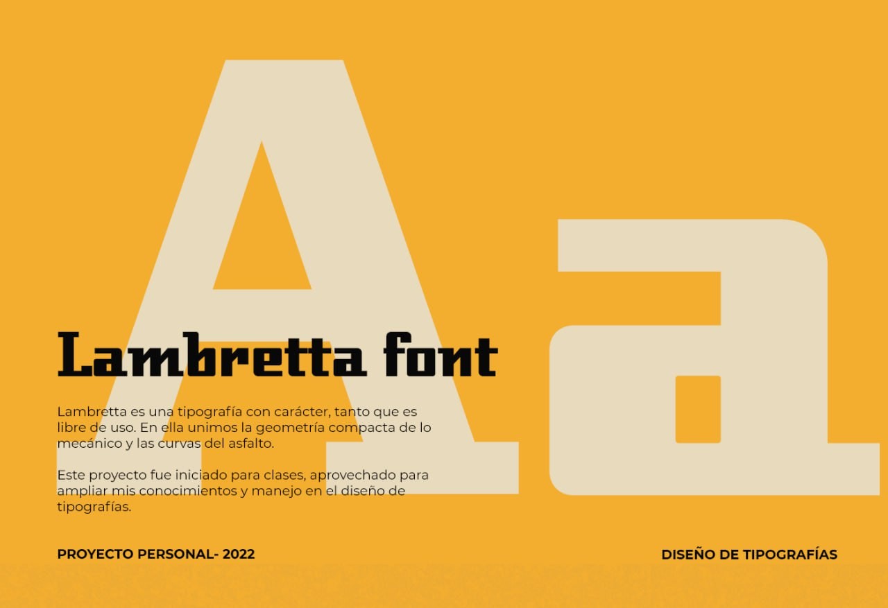 Lambretta现代衬线英文字体，免费可商用 设计素材 第2张