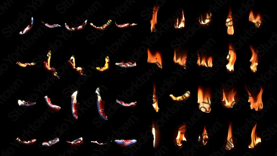 60多种逼真火焰火花熔化燃烧效果图形资产PNG素材 图片素材 第2张