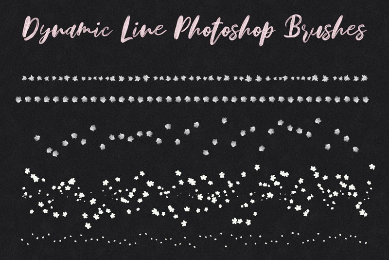 100+手绘婴儿满天星剪贴画photoshop笔刷 笔刷资源 第5张