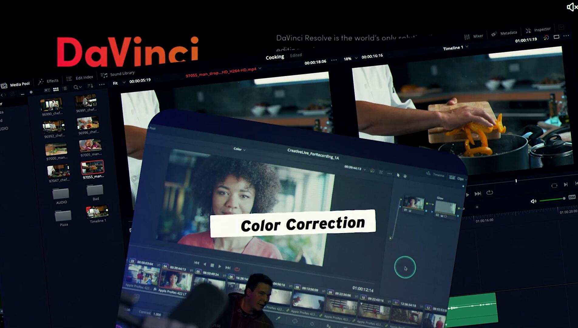 CreativeLive 达芬奇专业级调色课程 Color Correction in DaVinci Resolve . 第1张