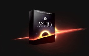BIGFILMS 130多个逼真太空科幻史诗行星星云太阳透明背景空间特效4K合成动画包 ASTRA