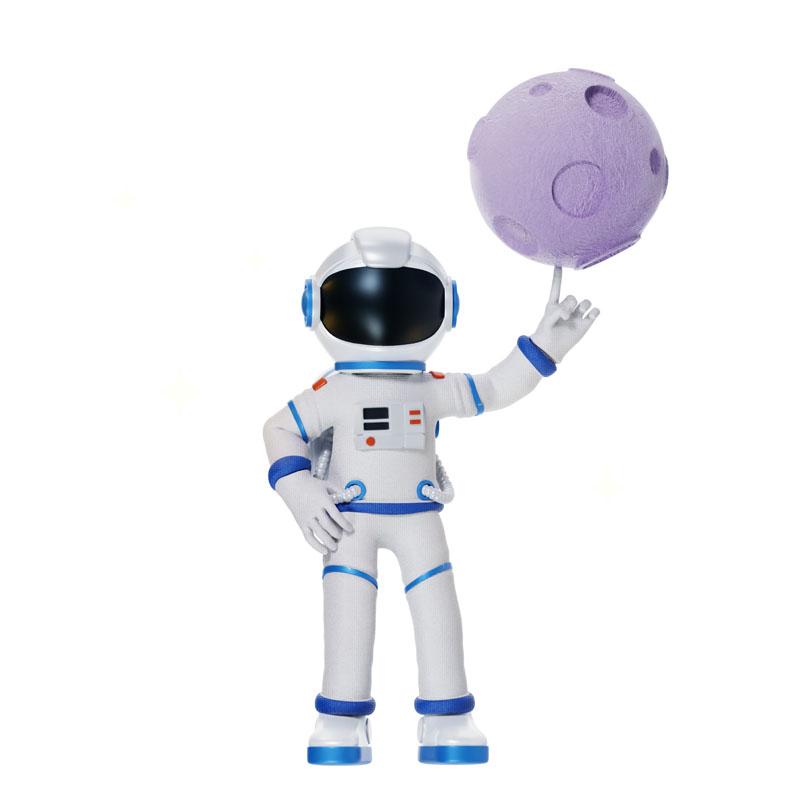 15款空间站宇航员插图PNG/Blender格式3D模型 图片素材 第15张