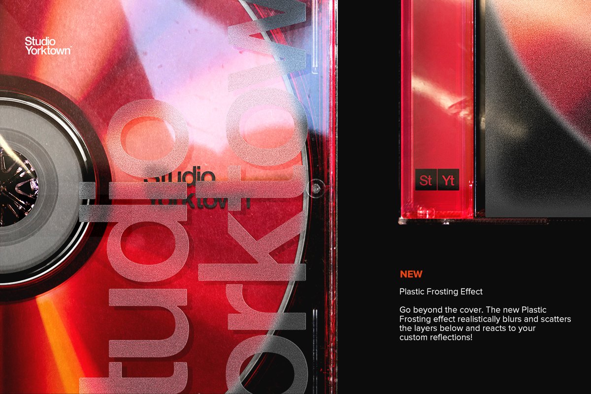 Ongaku – 终极CD唱片包装封面样机PSD模板 样机素材 第8张