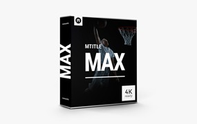 FCPX插件：30种超级动力学大标题排版字幕动画预设 MotionVFX mTitle MAX