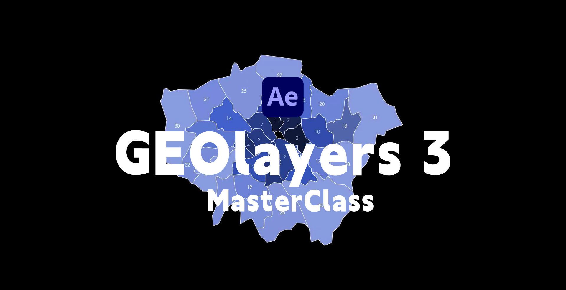 大师课程：世界地图任意位置路径展示动画AE脚本+大师班 GEOlayers 3 MasterClass . 第1张