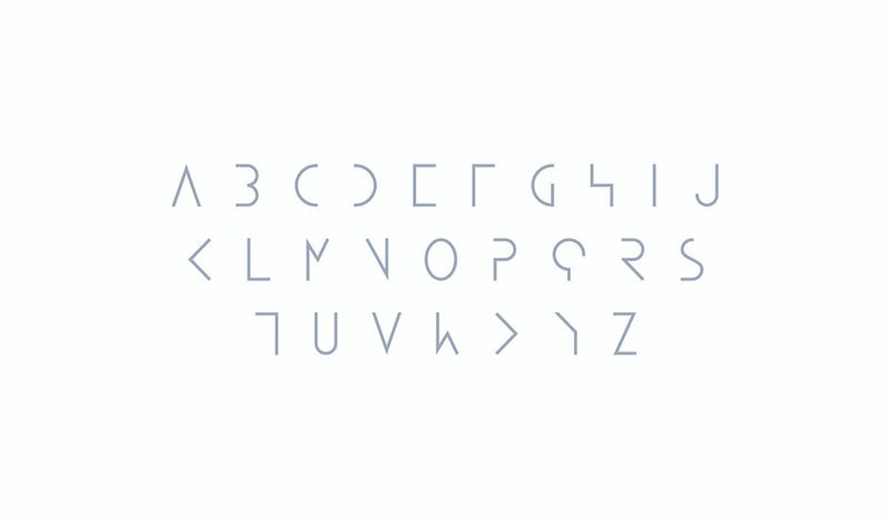 AVA极简英文字体，免费可商用 设计素材 第2张