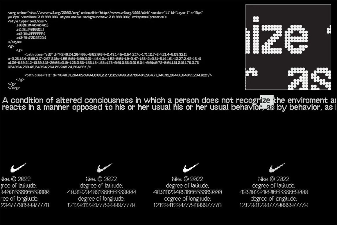 英文字体：暗黑复古8it现代像素风格海报标题服装包装设计英文字体 OffBit Typeface 设计素材 第9张